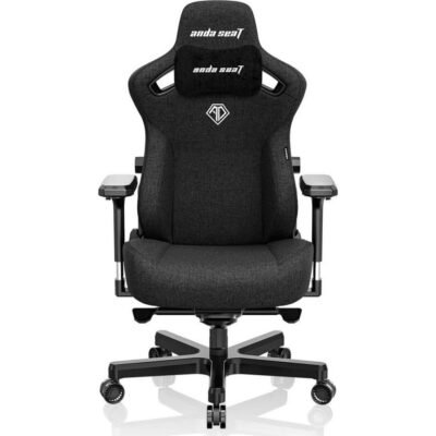 Anda Seat Kaiser 4 L Fabric Gaming Chair - Carbon Black