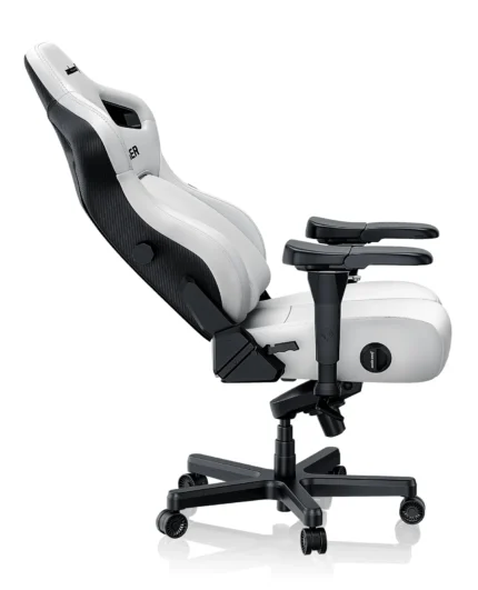 Anda Seat Kaiser 4 L Leather Gaming Chair - Cloudy White