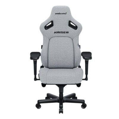 Anda Seat Kaiser 4 XL Fabric Gaming Chair - Ash Gray