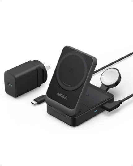 Anker B2557 MagGo Foldable 3-in-1 Wireless Charging Station