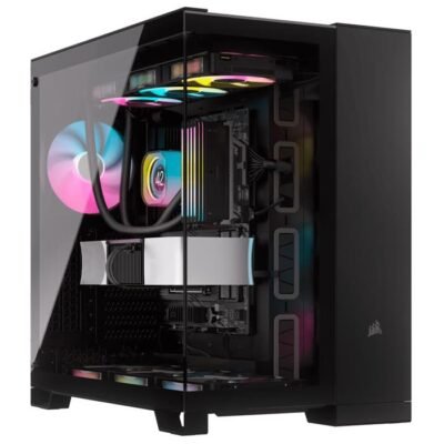 Corsair 6500X Mid-Tower Dual Chamber PC Case - Black