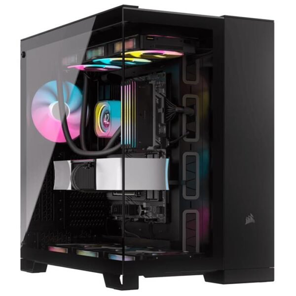 Corsair 6500X Mid-Tower Dual Chamber PC Case - Black