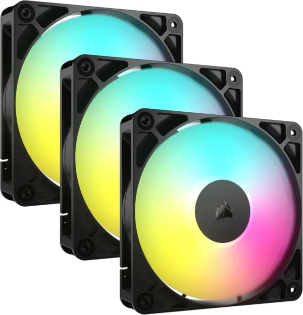 Corsair RS120 ARGB 120mm PWM Fans – Triple Pack