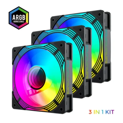 Frozer Argb Fan 3x kit - Black