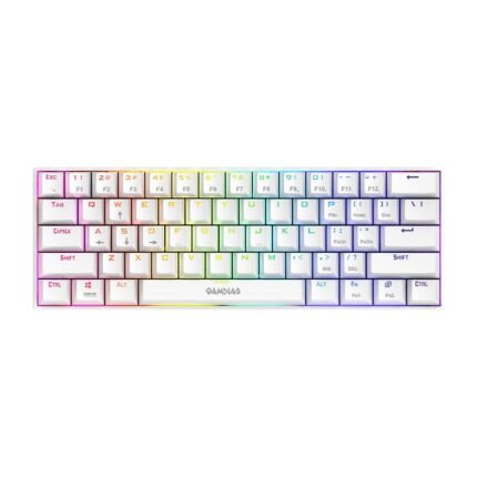 Gamdias Hermes E3 RGB Mechanical Gaming Keyboard – White