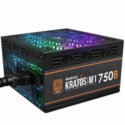 Gamdias Kratos M1-750B 80+ Bronze RGB Power Supply Unit