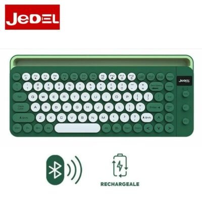 JEDEL WS681 Mini Stylish Wireless Gaming Keyboard Mouse Combo