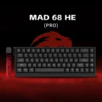 MADLIONS MAD68HE MAD 68 HE (PRO) Magnetic Switch RGB Keyboard-BLACK/WHITE