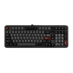 MechLands Vibe99 1800 Layout Gasket-mounted Wired/Bluetooth/2.4GHz Wireless Mechanical Keyboard with 1.06-Inch TFT Screen-Cream Mint Switch