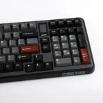 MechLands Vibe99 1800 Layout Gasket-mounted Wired/Bluetooth/2.4GHz Wireless Mechanical Keyboard with 1.06-Inch TFT Screen-Cream Mint Switch - Image 2