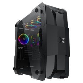 Xigmatek X7 Tempered Glass ARGB Super Tower Chassis - Black