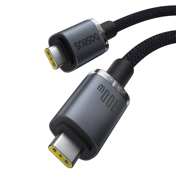 Baseus P10318204111-00 Data Cable USB-C to USB-C 100W 1.5m - Cluster Black