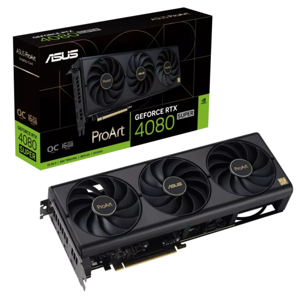 Asus ProArt GeForce RTX 4080 Super 16GB GDDR6X OC Edition Graphics Card
