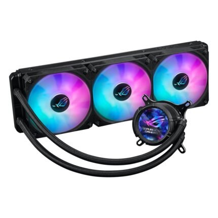 Asus Rog Strix LC III 360 ARGB LCD AIO 360mm Liquid CPU Cooler - Black