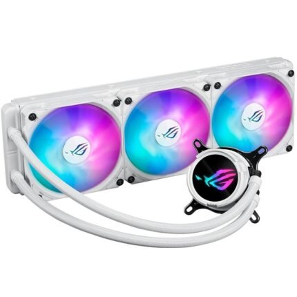 Asus Rog Strix LC III 360 ARGB AIO 360mm Liquid CPU Cooler - White