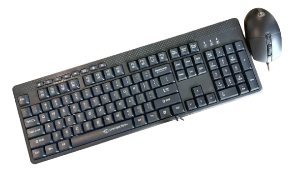 GOFREETECH GFT S018 Wired Keyboard Mouse Combo
