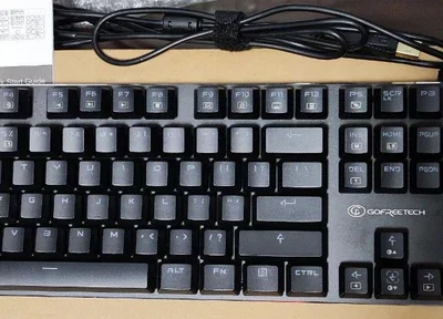 Gofreetech GFT MK500 Mechanical Keyboard Wired RGB - Black
