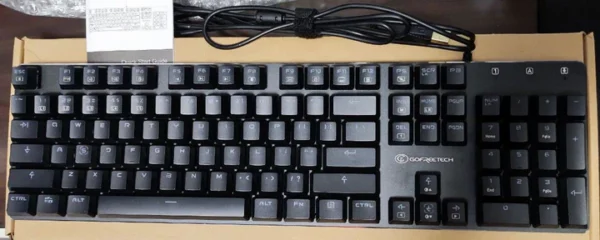 Gofreetech GFT MK500 Mechanical Keyboard Wired RGB - Black