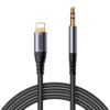 JOYROOM SY-A06 Lightning to 3.5mm Audio-Transfer Series AUX Audio Cable 1.2m - Black