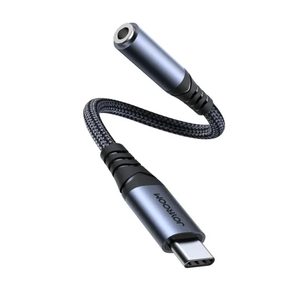 JOYROOM SY-C01 Type-C to 3.5mm Audio-Transfer Series Audio Adapter - Black