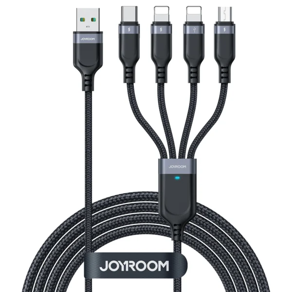 Joyroom S-A18 Multi-Use Series 3.5A 3-in-1 USB to Lightning, Type-C and Micro