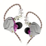 KZ ZSN Pro in Ear Monitor Dual Drivers 1BA 1DD in Ear Earphones HiFi Power Bass Earbuds Headphones High Clarity Sound Wired Earphones with Detachable Cable