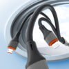 LDNIO LC96U 3 In 1 Iphone Micro Type C Cable Data Charging 1.2m