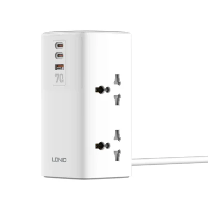 Ldnio SC4383 EU 70W Multifunctional Universal Desktop Power Adapter Plug