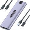 MonsterStorage MSNVTC30-01GY M.2 SSD External Case M.2 NVMe/PCIe SSD Case