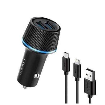 Oraimo OCC-1152D Highway 15 15.5W Car Charger - Black