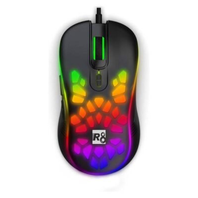 R8 1631 HOLLOW RGB Gaming Mouse