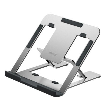 Yesido LP02 Adjustable Portable Flexible Folding Aluminium Metal Table Laptop Stand Holder