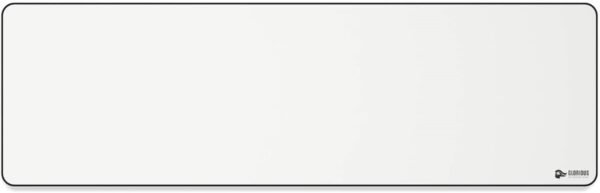 Glorious Extended Gaming Mouse Pad with Stitched Edges 11″x36″ - White