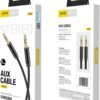 Aspor A230 1M AUX 3.5MM Cable – Black
