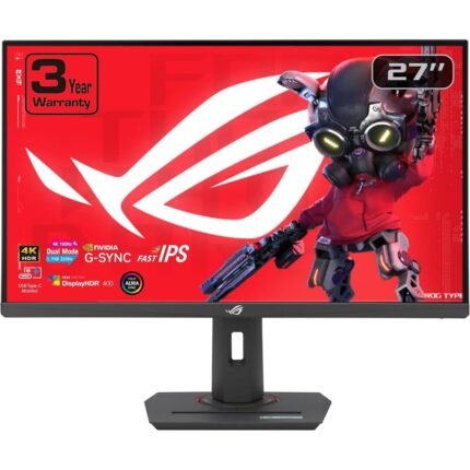 Asus Rog Strix XG27UCG 27” 4K HDR USB-C Gaming Monitor - Black