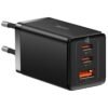 Baseus CCGP120201 GaN5 Pro Fast Charger 2C+U 65W EU - Black