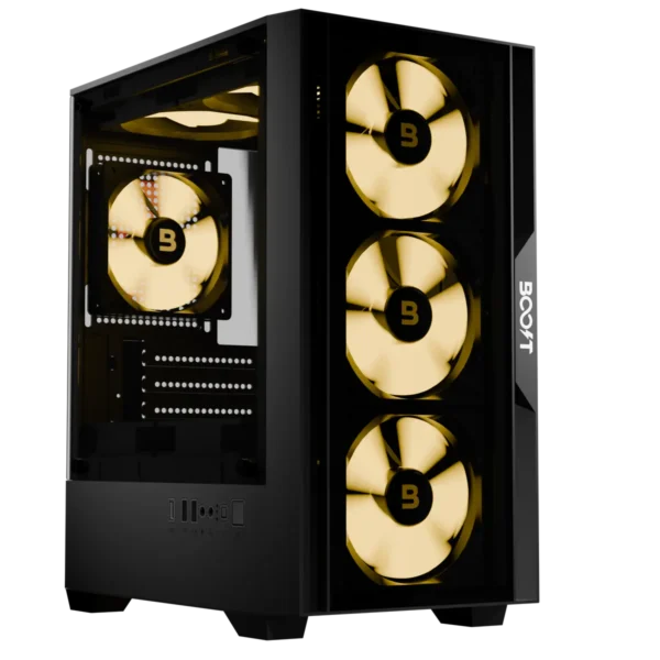 Boost E200 Enclosure Essential Series with 4 ARGB Fans