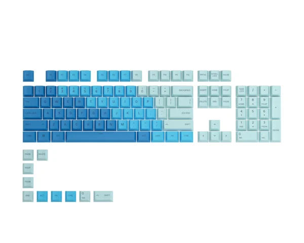 Glorious GPBT Caribbean Ocean Key Caps For Gaming Keyboard