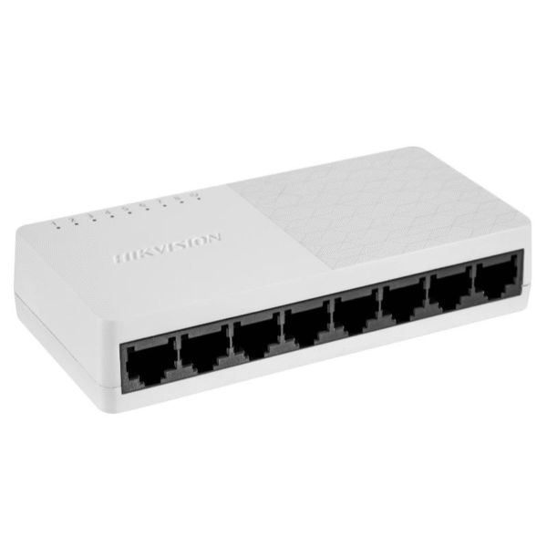 HIKVISION DS-3E0108D 8-Port Fast Ethernet Plastic Desktop Switch