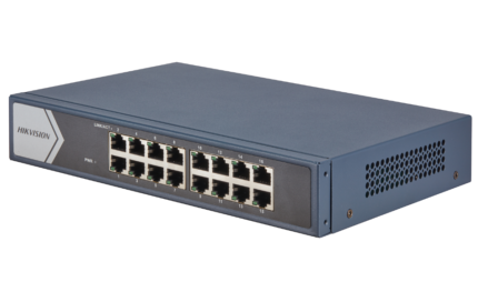 HikVision DS-3E0516-E(B) 16-Port Gigabit Unmanaged Switch