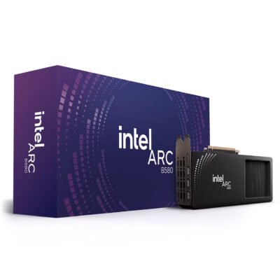 Intel Arc B580 Challenger Limited Edition Graphics Card – Black