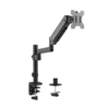 MXG PMA-12 Single Monitor Pole-Mounted Spring-Assisted Monitor Arm