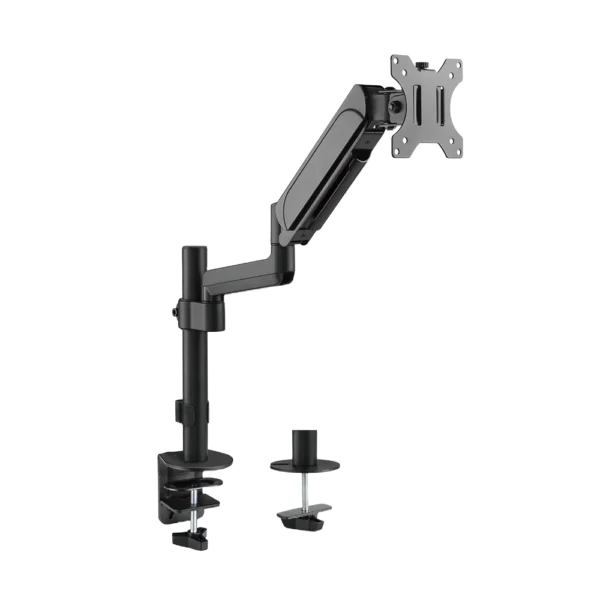 MXG PMA-12 Single Monitor Pole-Mounted Spring-Assisted Monitor Arm