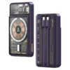 REMAX RPP-580 10000mAh Walking Phantom Series Cabled Magnetic Wireless Charging Power Bank