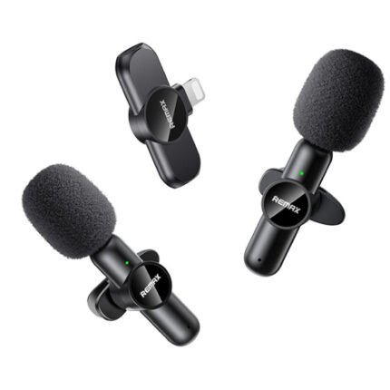 Remax K10 TYPE-C Ryusic Series One-to-Two Live-stream Wireless Microphone