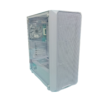 SONIC E612 ATX White PC Case with 3X 120mm RGB Fans