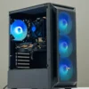 SONIC R19 PC Case with 3x 120mm Argb Fans - Black
