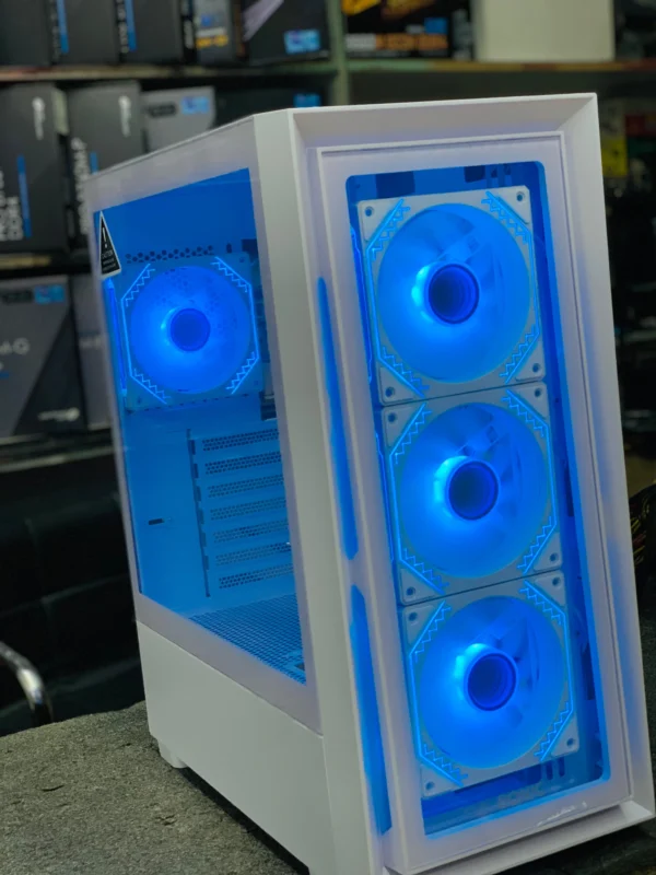 Sonic C05 Gaming Case With 4 Fans ARGB - White