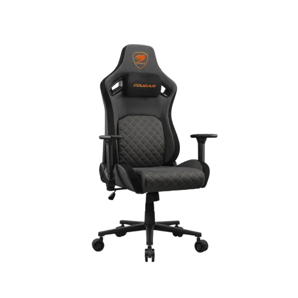 COUGAR DEFENSOR Grey/Orange Fabric Ergonomic Gaming Chair