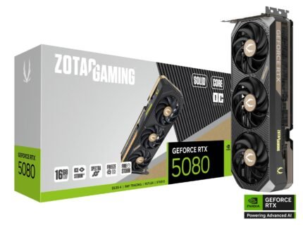 Zotac Gaming GeForce RTX 5080 Solid Core OC 16GB Graphics Card
